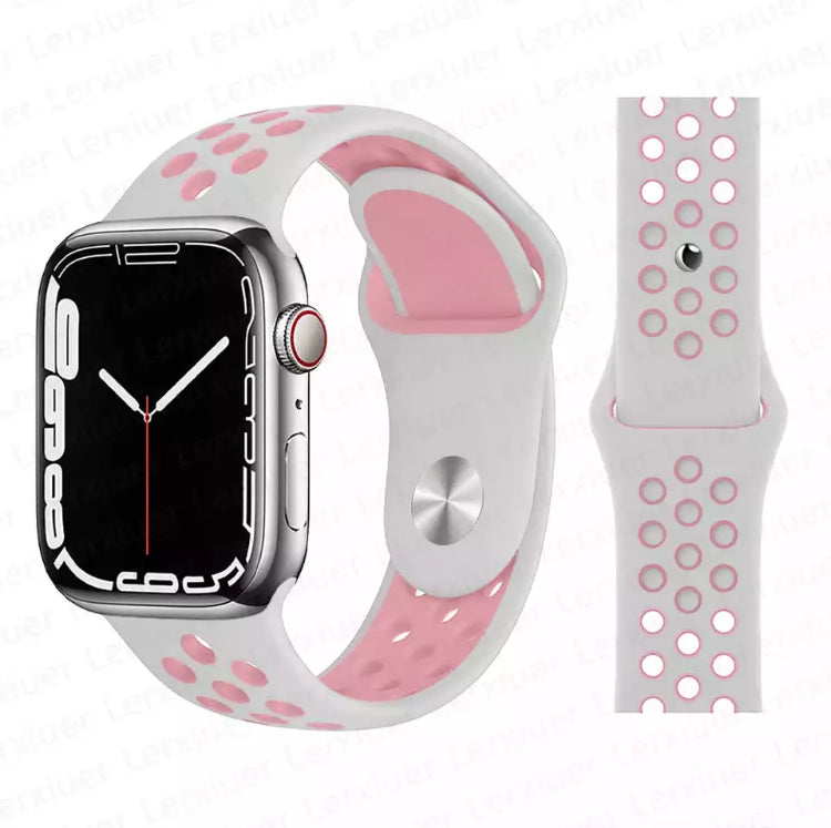 Signature Nike Apple Watch Silicone Sport Bands with Breathable Linings- for Selected Apple Watch 40mm Size - Super Savings Technologies Co.,LTD Signature Nike Apple Watch Silicone Sport Bands with Breathable Linings- for Selected Apple Watch 40mm Size - Super Savings Technologies Co.,LTD